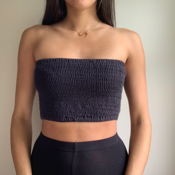Boohoo Tops - Black Tube Top